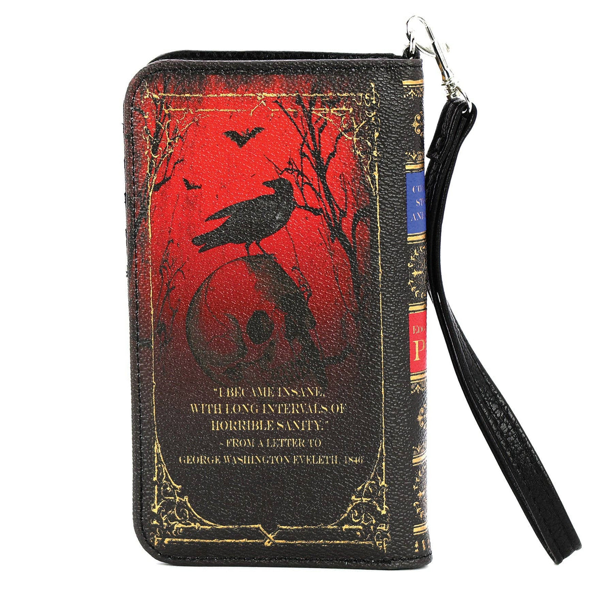 Edgar Allan Poe Book Wallet | Gothic Literary Gift