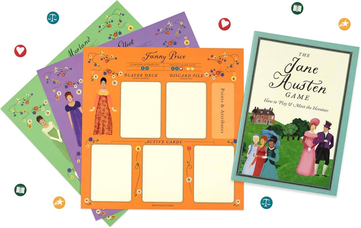 The Jane Austen Game | Literary Courtship Board Game