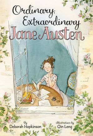 Ordinary, Extraordinary Jane Austen illustrated hardcover children&