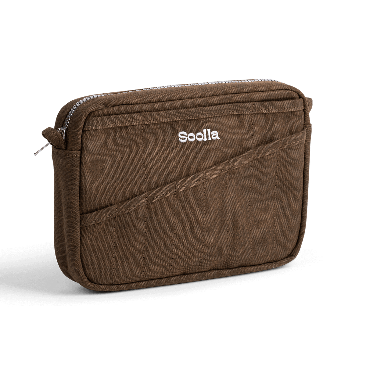 Soolla® Studio Pouch, Coffee Bean | Artist & Stationery Organizer