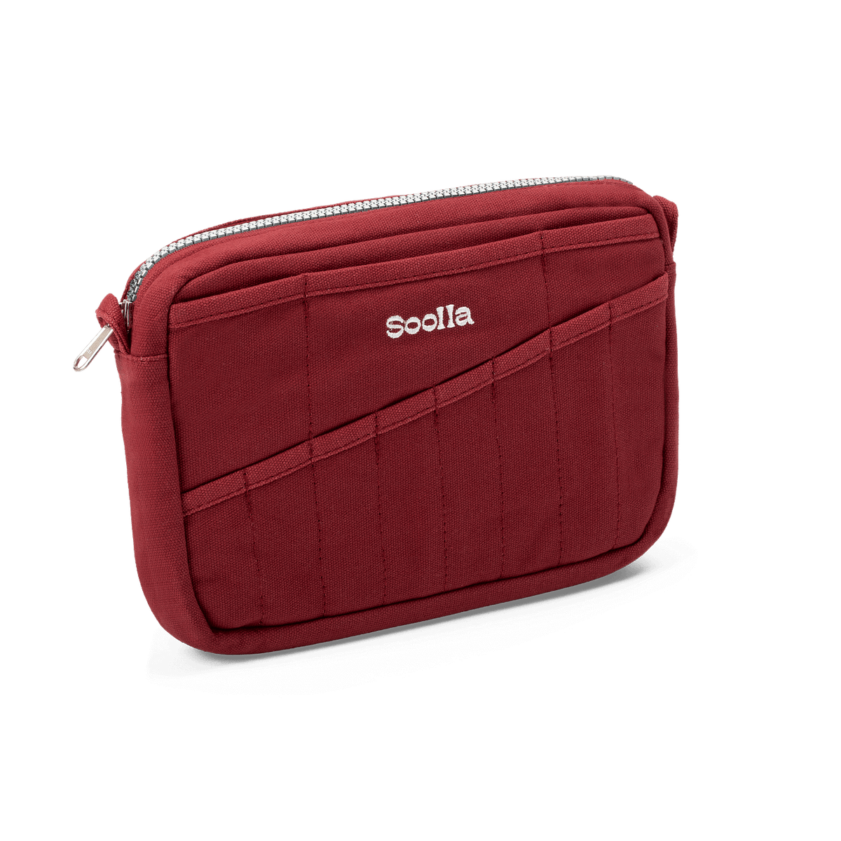 Soolla® Studio Pouch, Sangria | Artist & Stationery Organizer