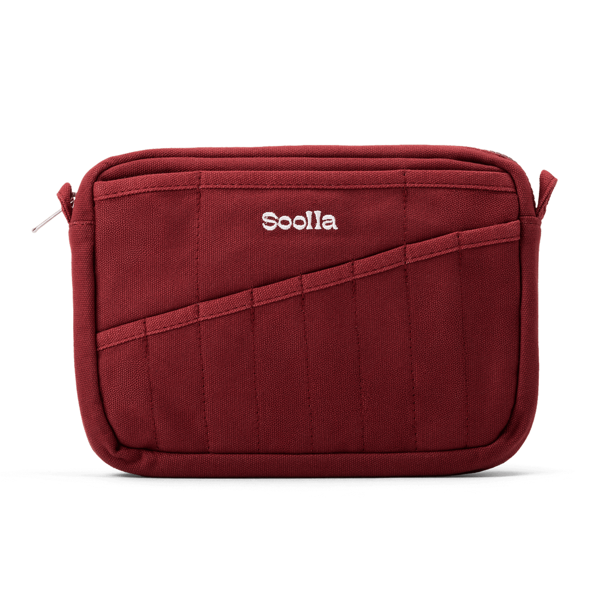Soolla® Studio Pouch, Sangria | Artist & Stationery Organizer