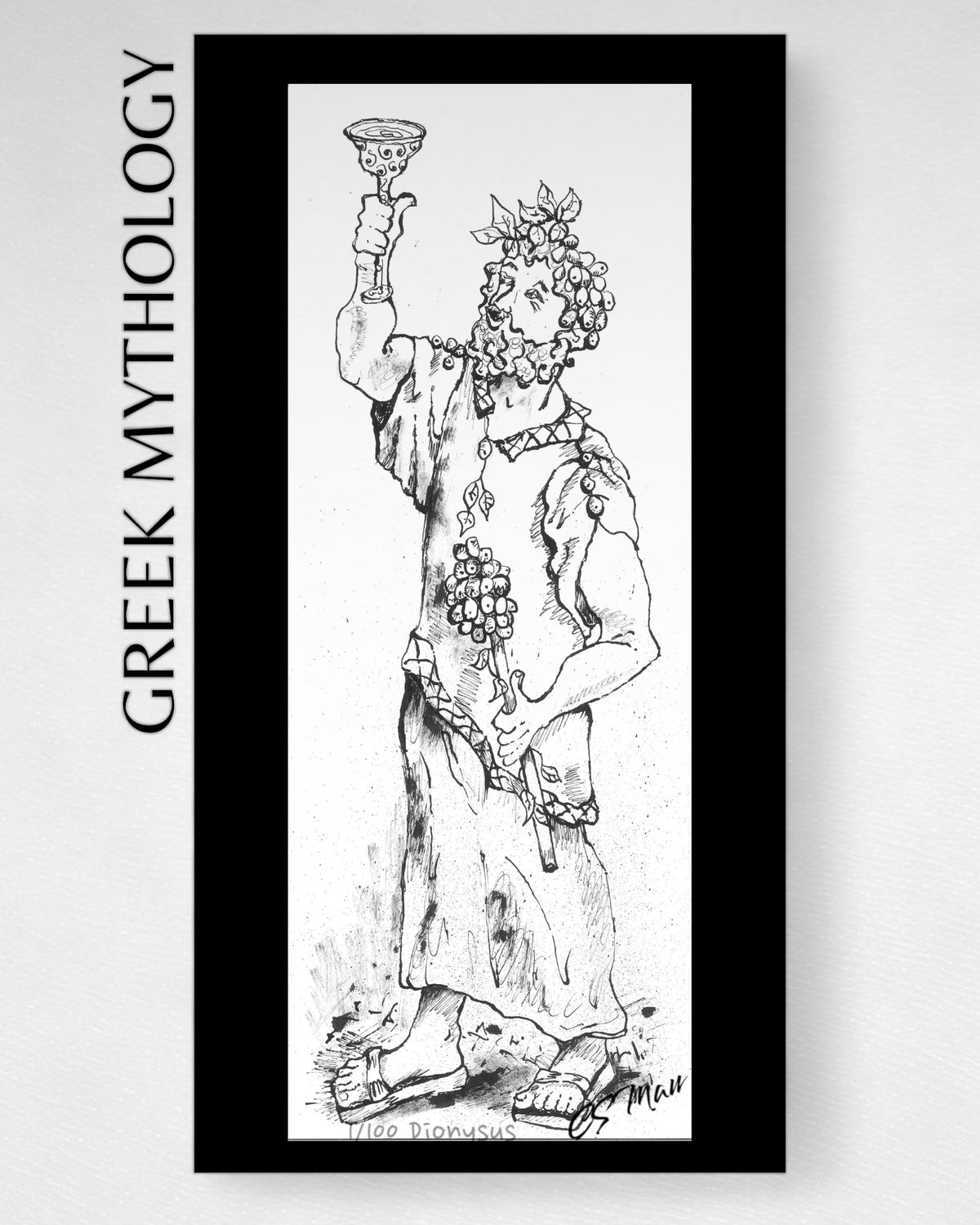 DIONYSUS Pen & Ink