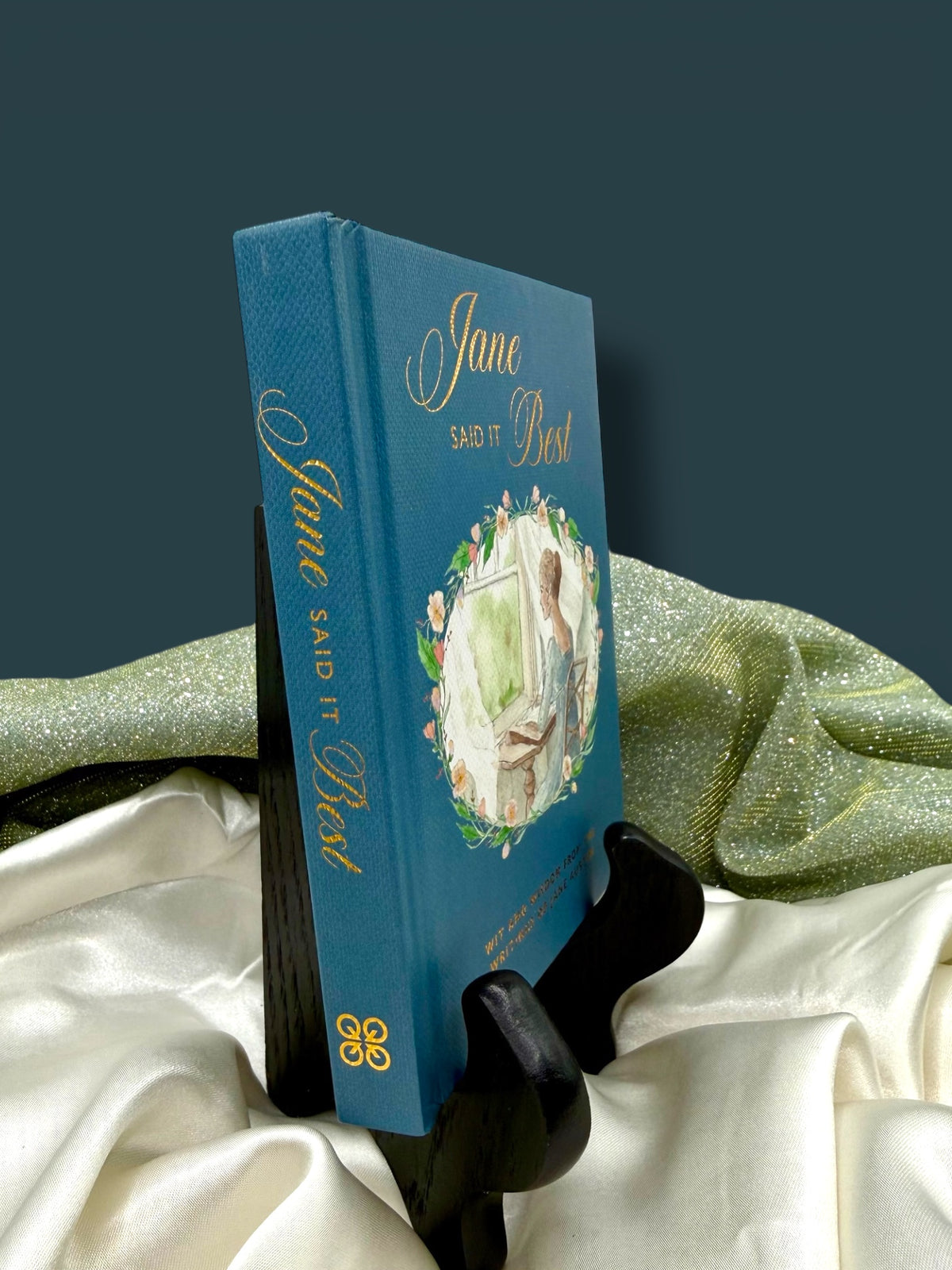 Spine of Jane Said It Best, an illustrated literary gift book celebrating Jane Austen&