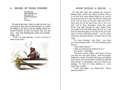 Additional reading sample from The House at Pooh Corner by A. A. Milne, classic children&