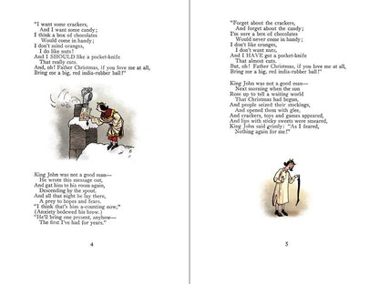 Inside Now We Are Six by A. A. Milne, featuring illustrated children&