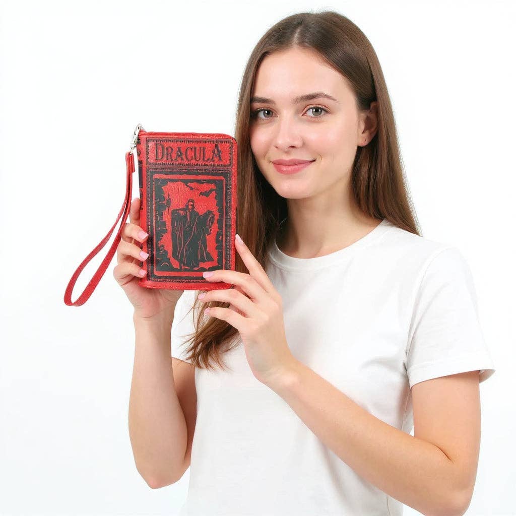 Dracula Book Wallet | Bram Stoker Gothic Literary Gift