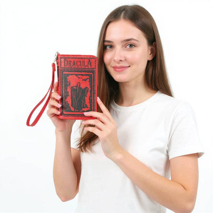 Dracula Book Wallet | Bram Stoker Gothic Literary Gift