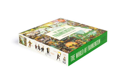 The World of Frankenstein 1000 Piece Puzzle | Mary Shelley Gothic Literary Jigsaw