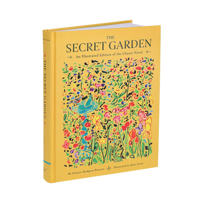 Angled view of The Secret Garden illustrated edition featuring Kate Lewis&