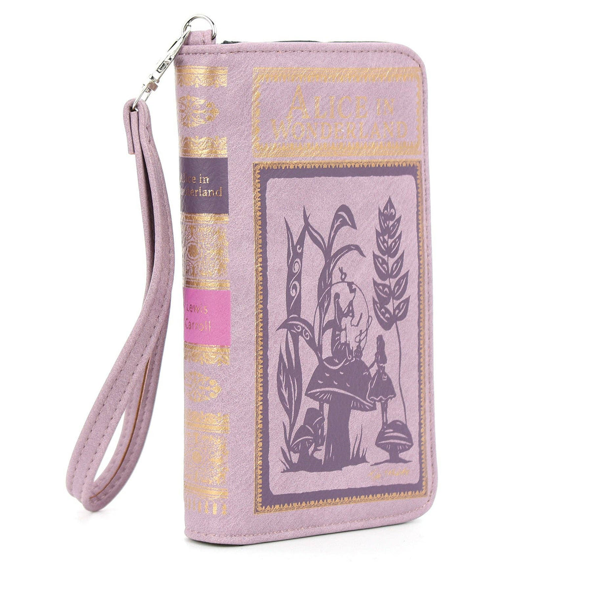 Alice in Wonderland Book Wallet | Lewis Carroll Literary Gift