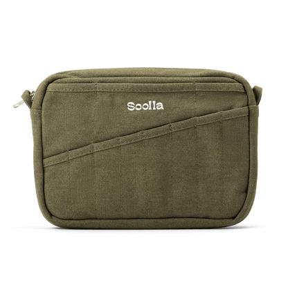 Soolla® Studio Pouch, Deep Forest Green | Artist &amp; Stationery Organizer