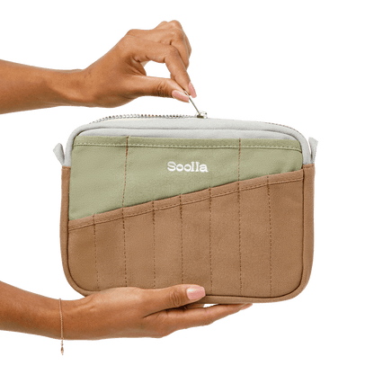 Soolla® Studio Pouch, Sangria | Artist &amp; Stationery Organizer
