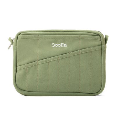 Soolla® Studio Pouch, Ganja Green | Artist &amp; Stationery Organizer