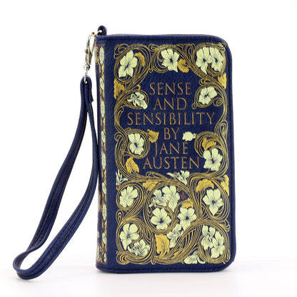 Sense &amp; Sensibility Floral Book Wallet | Jane Austen Gift