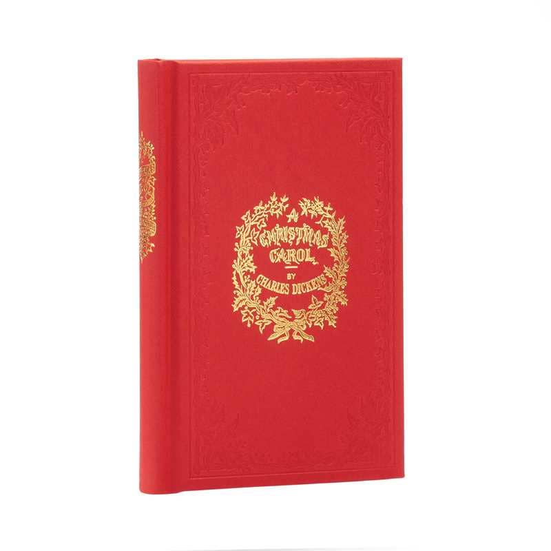 A Christmas Carol by Charles Dickens, Arcturus Ornate Classics illustrated hardcover featuring a gold foil embossed cover, gilded page edges, and original full-color illustrations.