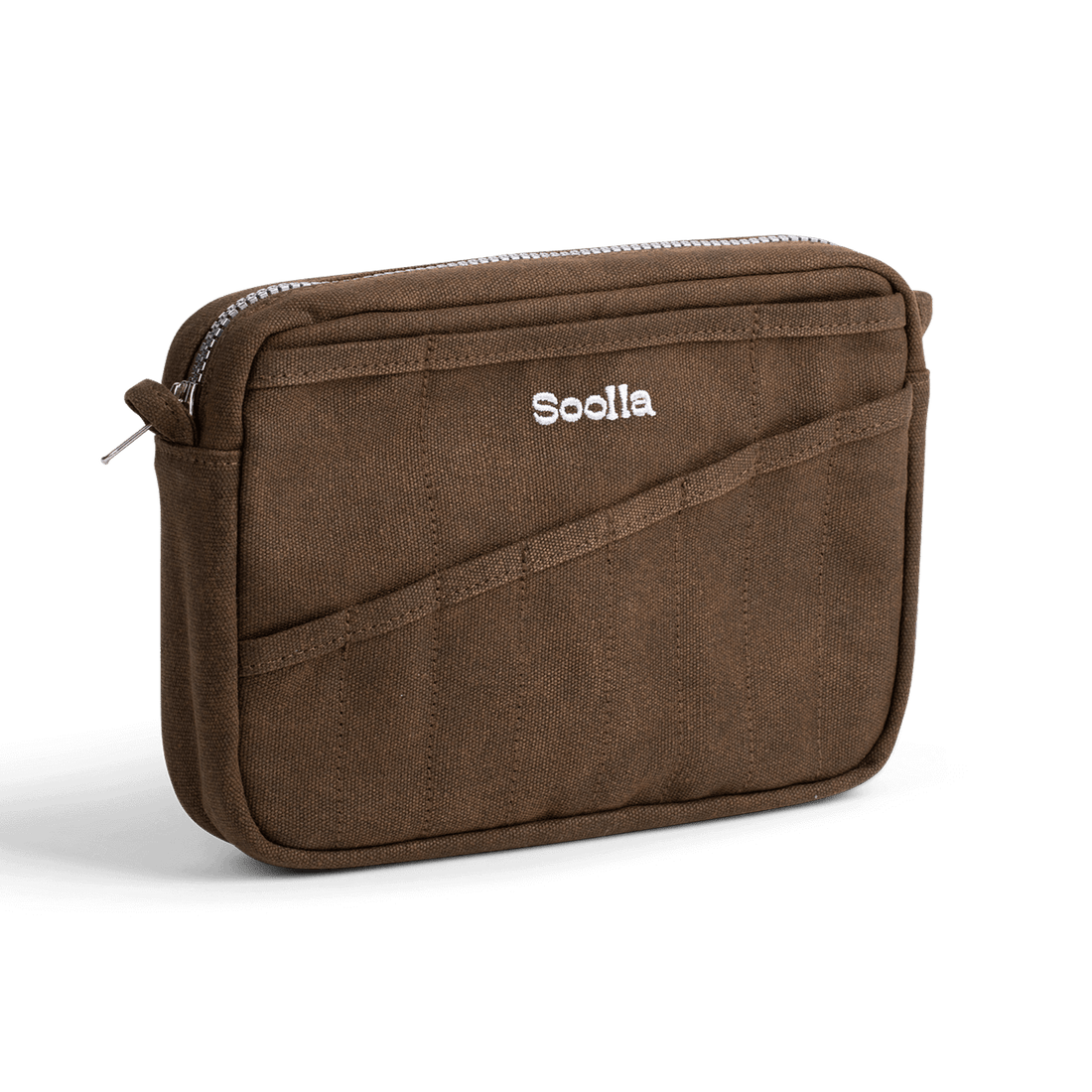 Soolla® Studio Pouch, Coffee Bean | Artist &amp; Stationery Organizer