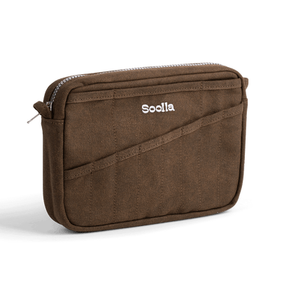Soolla® Studio Pouch, Coffee Bean | Artist &amp; Stationery Organizer