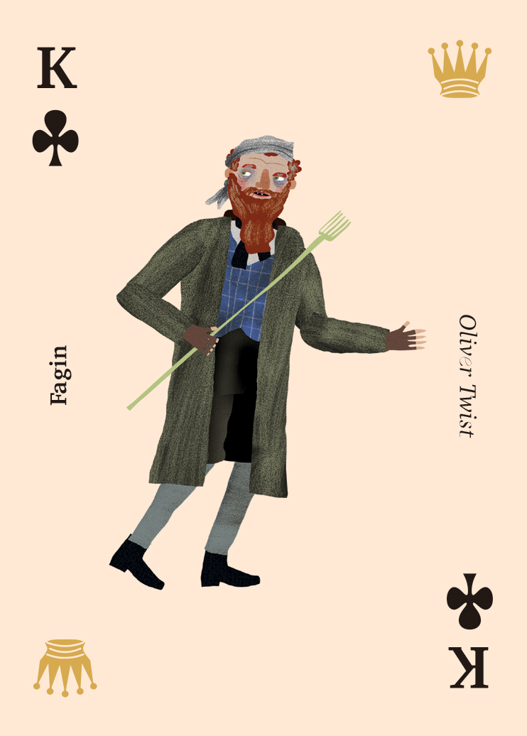 Charles Dickens Playing Cards | 54-Card Literary Character Deck