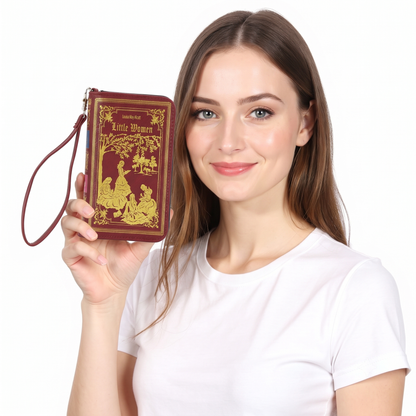 Little Women Book Wallet | Louisa May Alcott Literary Gift