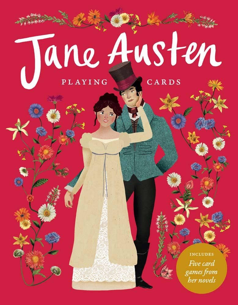 Jane Austen Playing Cards | 54-Card Literary Character Deck