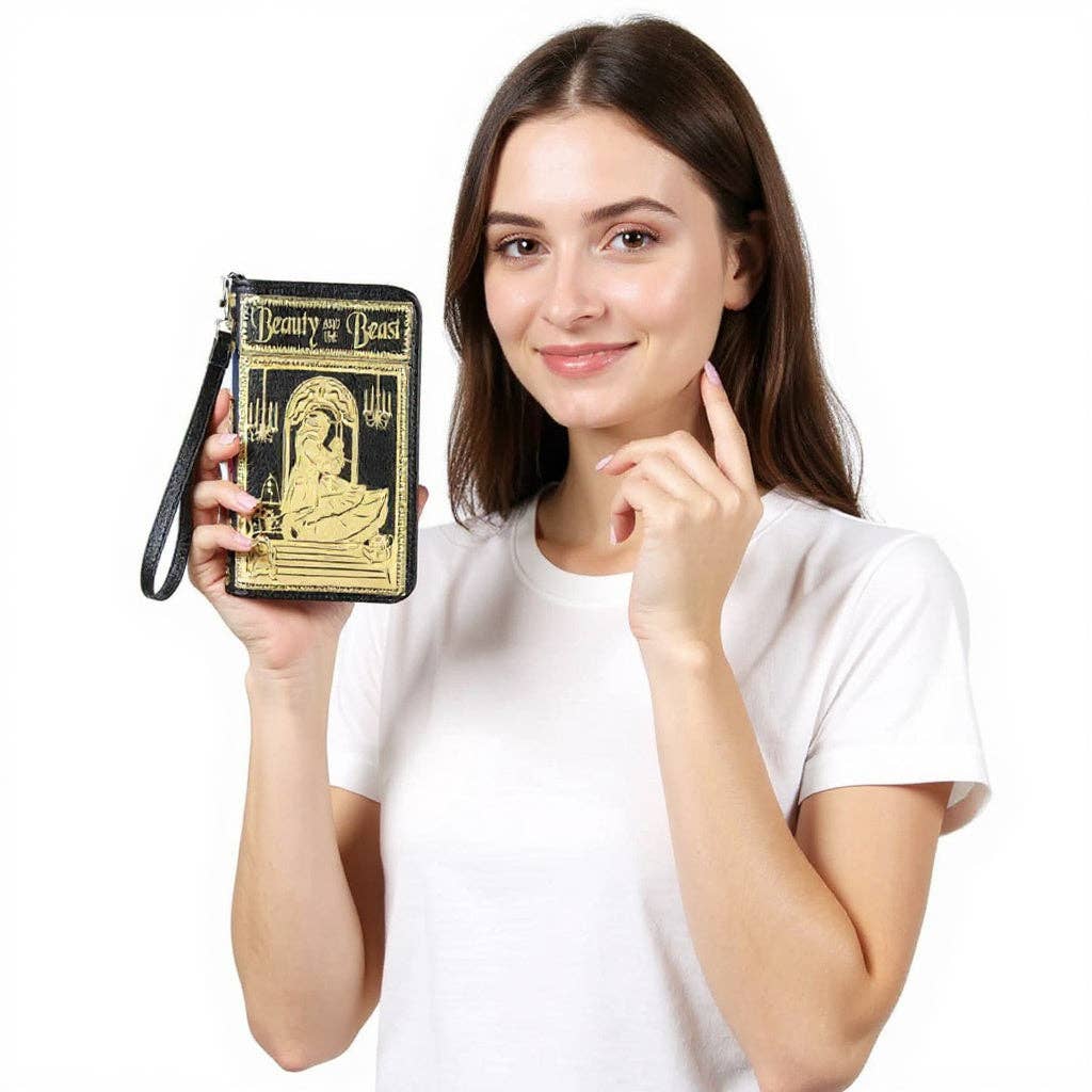 Beauty and the Beast Book Wallet | Classic Fairytale Gift