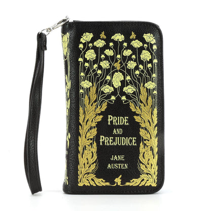 Pride &amp; Prejudice Floral Book Wallet | Jane Austen Gift