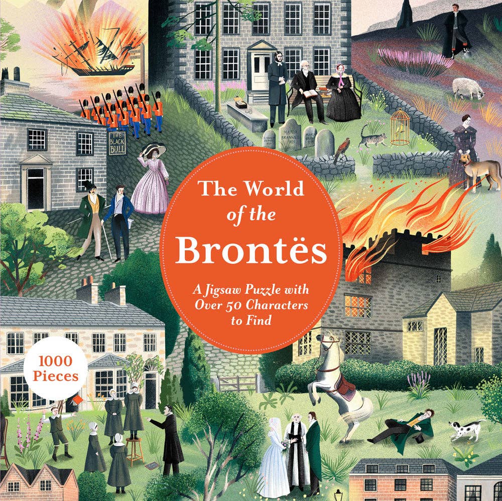 The World of the Brontës 1000 Piece Puzzle | Classic Literary Jigsaw