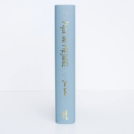 Light blue book titled &