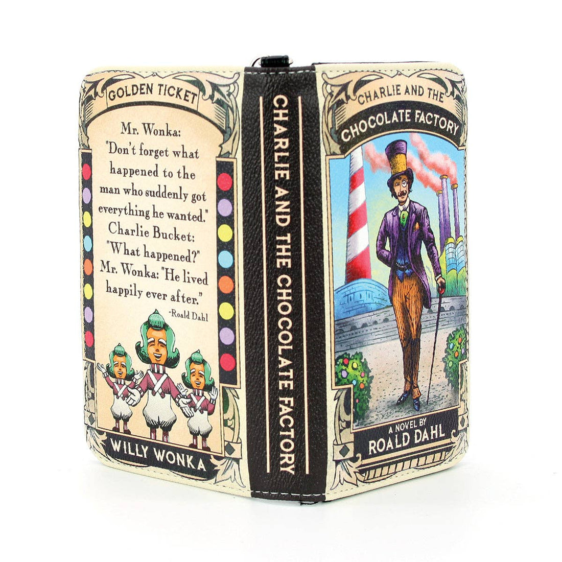 Charlie and the Chocolate Factory Book Wallet | Roald Dahl Gift