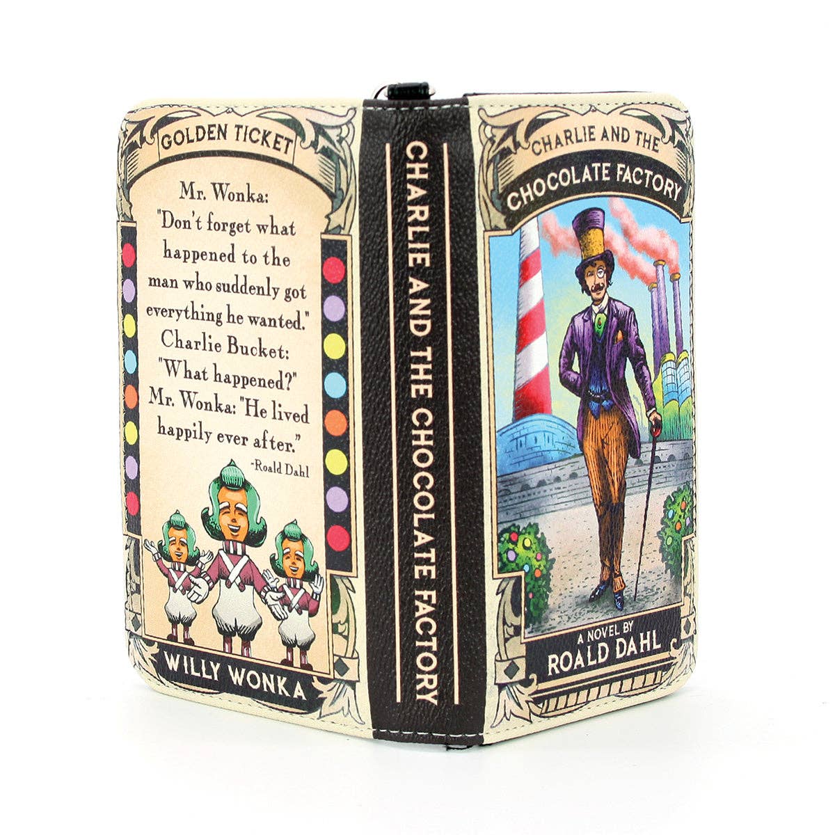 Charlie and the Chocolate Factory Book Wallet | Roald Dahl Gift