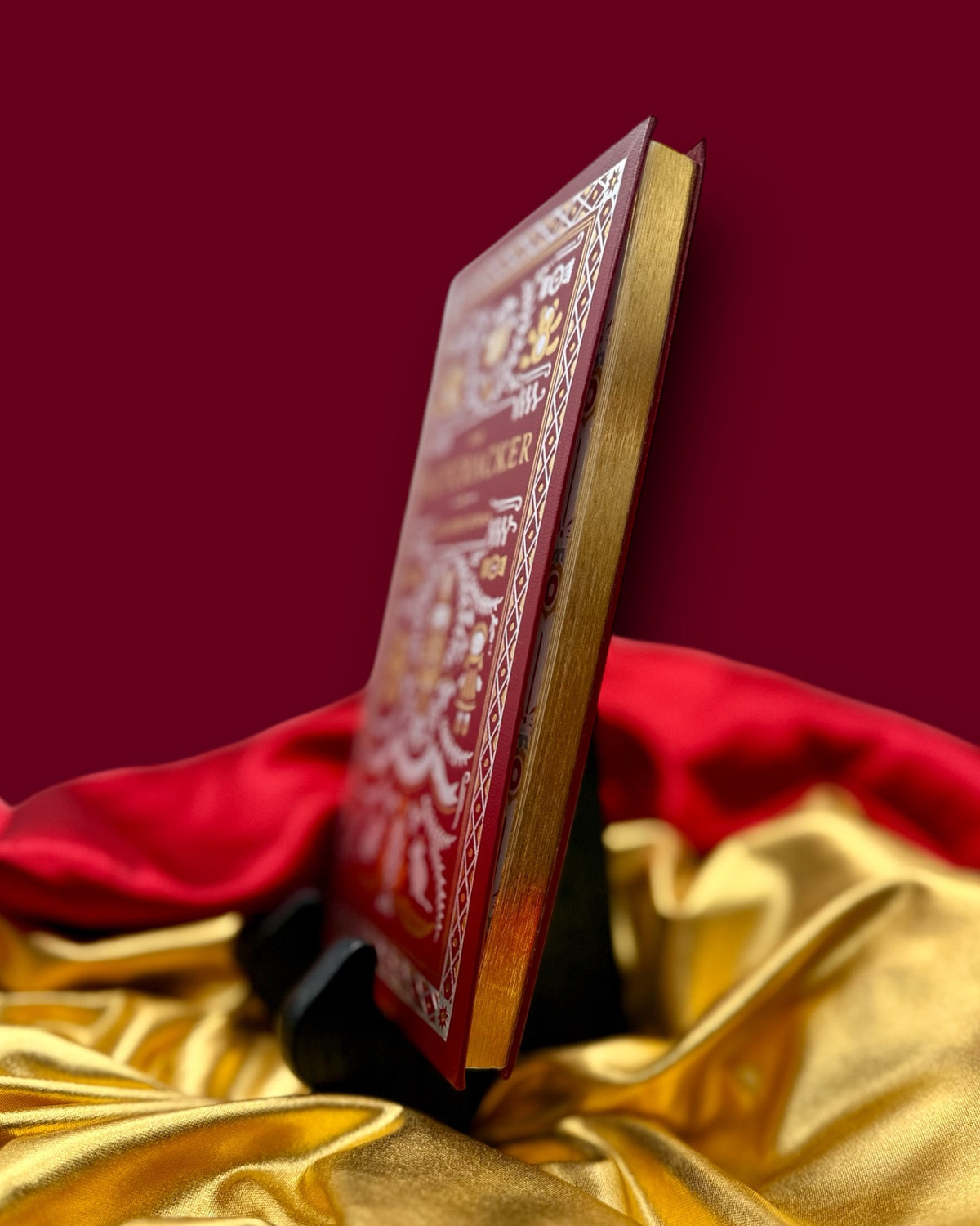 THE NUTCRACKER Book by Alexandre Dumas (collectible bonded-leather &amp; gilt edging)