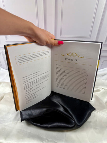 The Gray Fairy Book by Andrew Lang opened to its table of contents, featuring a selection of traditional fairy tales.
