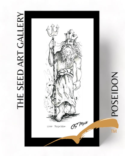 POSEIDON Pen &amp; Ink