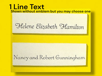 Personalized Greeting Card Set - Mix &amp; Match 6 Foil Stamped Cards With Your Name or Phrase - Nutcracker, Muse, Emily Dickinson Collections - Custom Text - Blank Inside