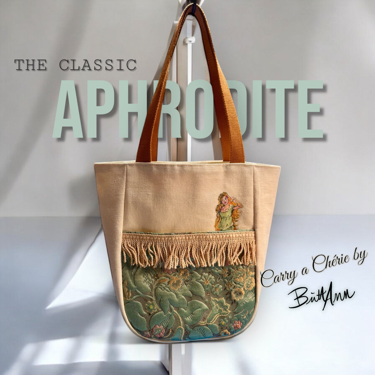 THE CLASSIC APHRODITE BOOKISH TOTE- Carry a Chérie by BrittAnn