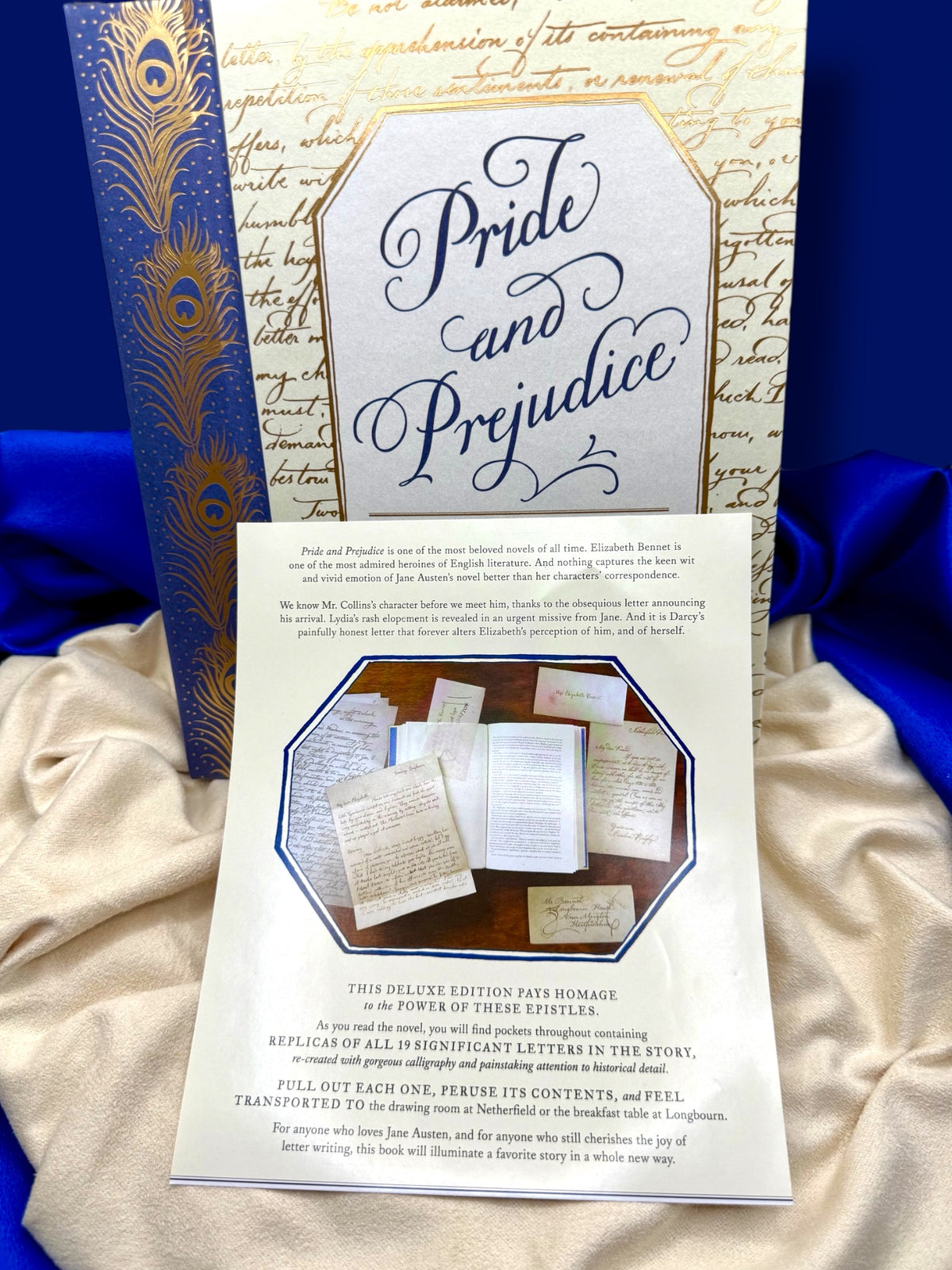 Pride and Prejudice by Jane Austen | Deluxe Edition with 19 Removable Letters