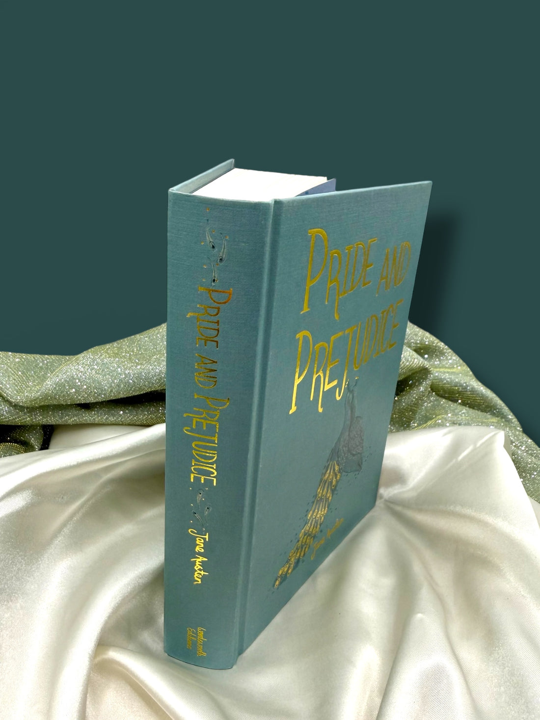 Angled view of Pride and Prejudice Wordsworth Collector&
