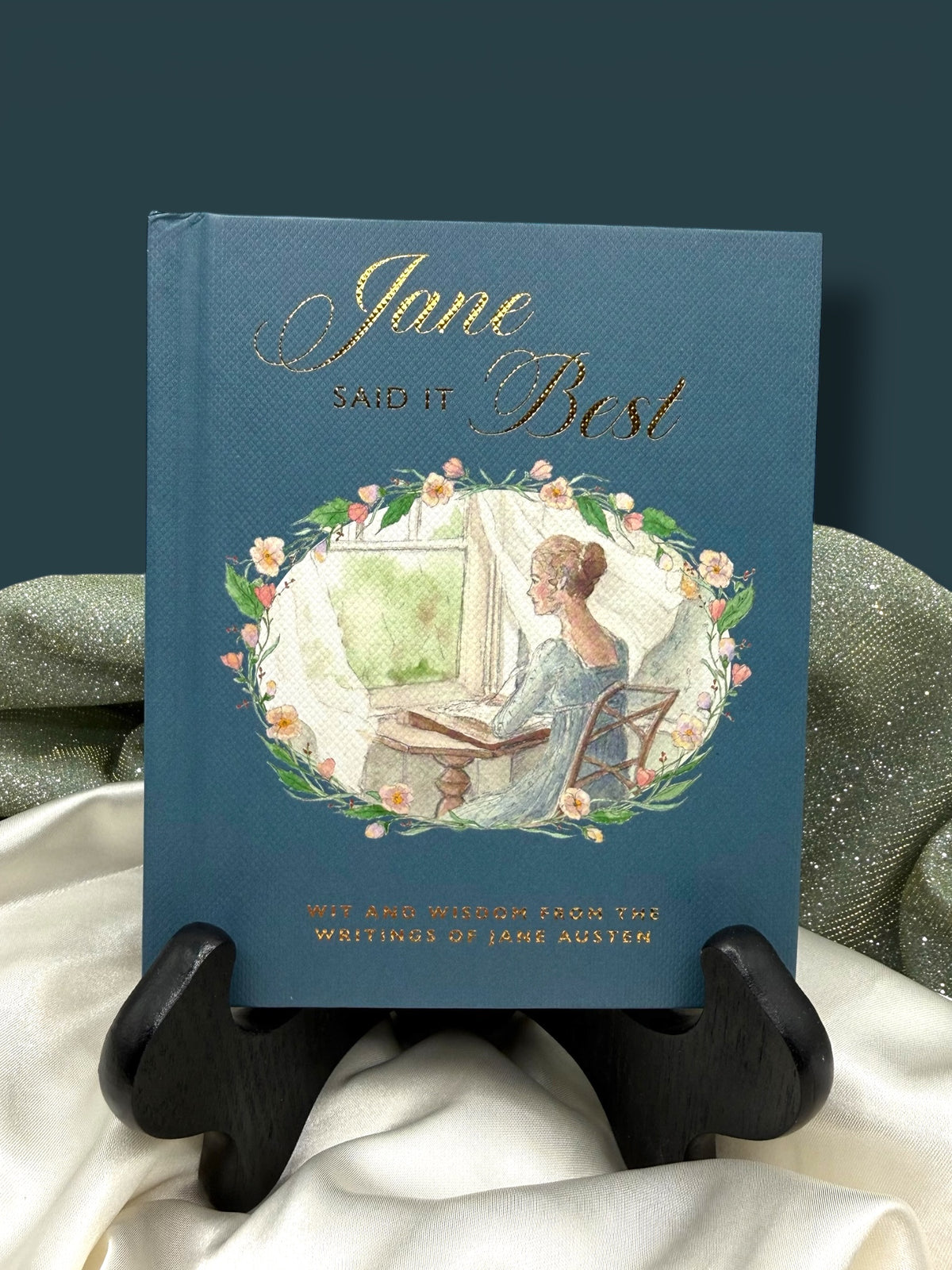 Jane Said It Best illustrated literary gift book featuring more than 70 Jane Austen quotations and humorous artwork inspired by her novels, characters, and timeless observations.