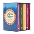 Charles Dickens Collection five-book clothbound hardcover box set by Arcturus Publishing, featuring decorative collector&