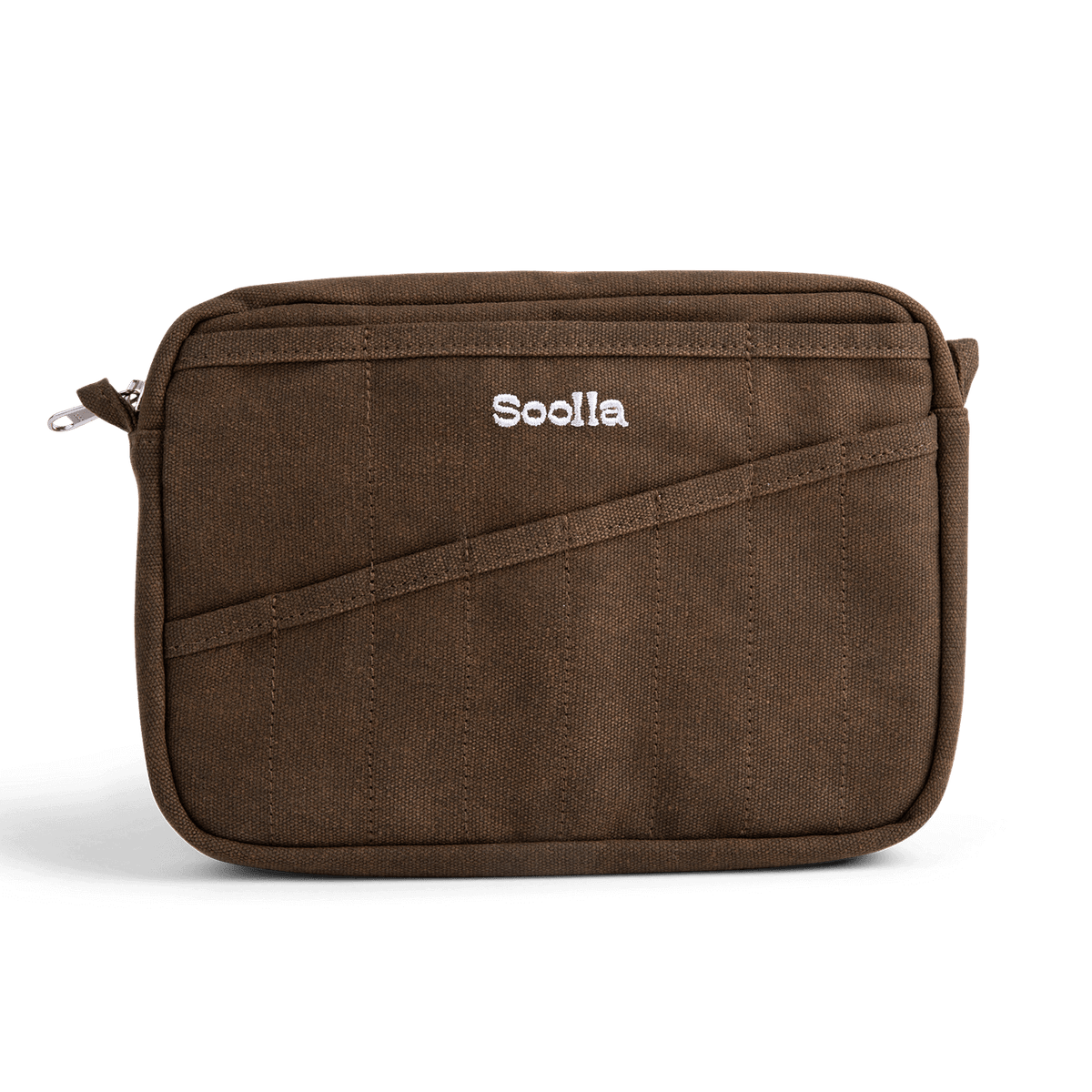 Soolla® Studio Pouch, Coffee Bean | Artist &amp; Stationery Organizer