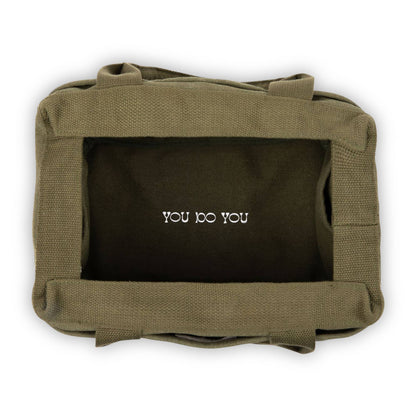 Forest Green bag with &