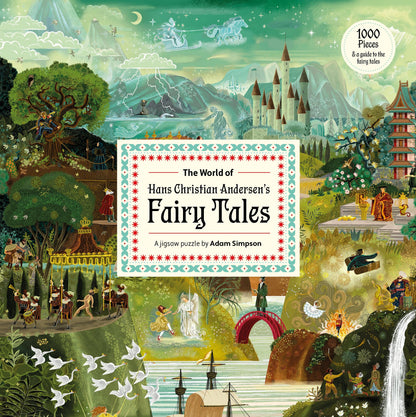 The World of Hans Christian Andersen 1000 Piece Puzzle | Fairytale Literary Jigsaw