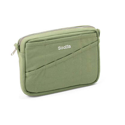 Soolla® Studio Pouch, Ganja Green | Artist &amp; Stationery Organizer