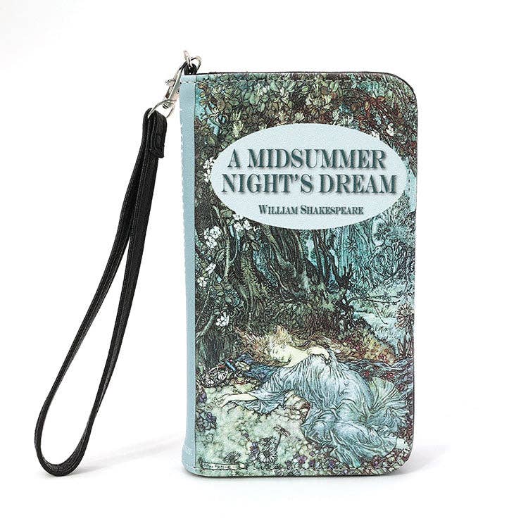 A Midsummer Night’s Dream Shakespeare Book Wallet | Arthur Rackham Art