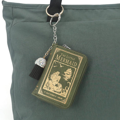 Book-shaped keychain with &
