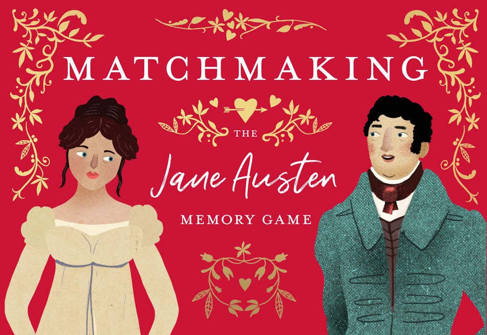 Matchmaking: The Jane Austen Memory Game | Literary Couples Matching Game