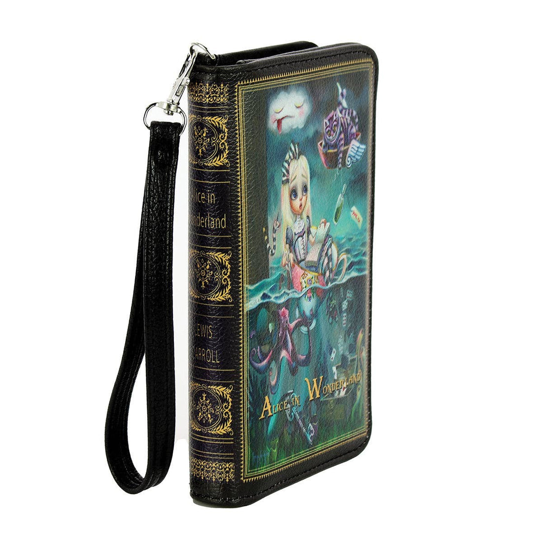 Alice in Wonderland Anime Book Wallet | Literary Gift