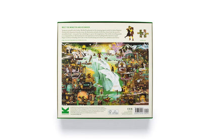 The World of Frankenstein 1000 Piece Puzzle | Mary Shelley Gothic Literary Jigsaw