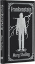 Mary Shelley Frankenstein Arcturus Ornate Classics hardcover book featuring silver foil embossed cover and gilded page edges.